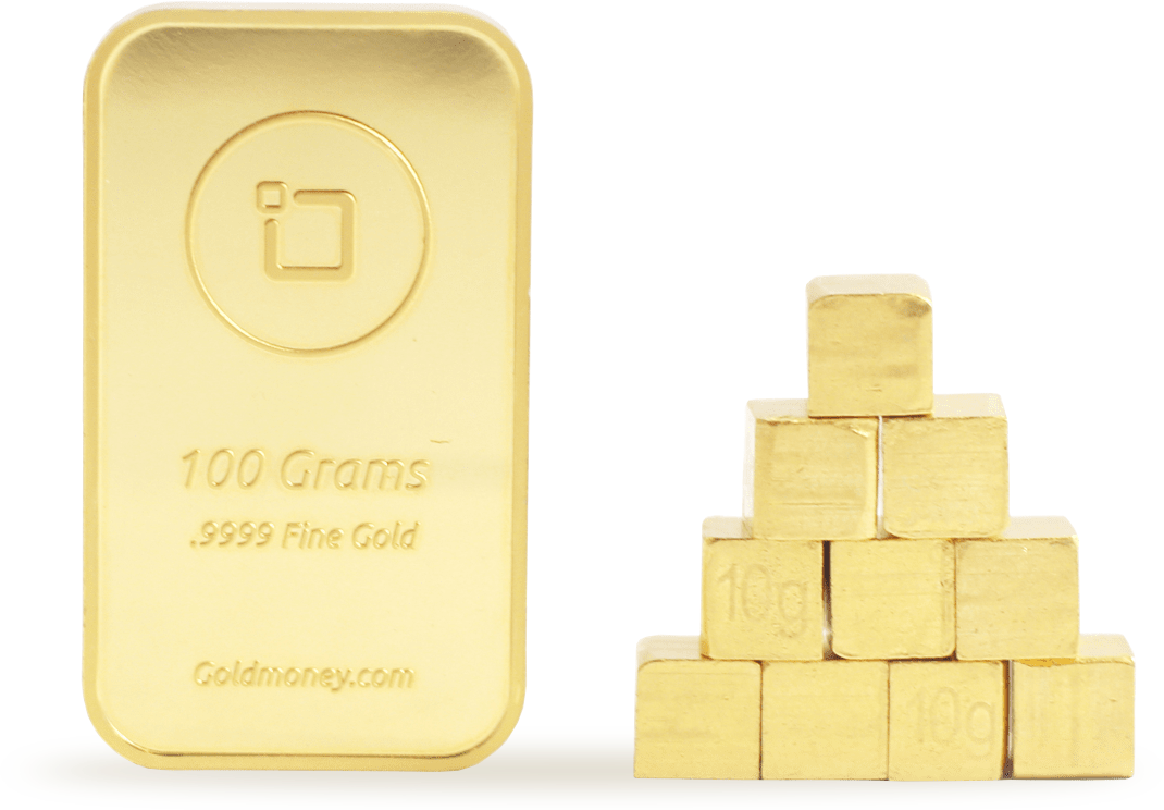 Gold Bars and Cubes